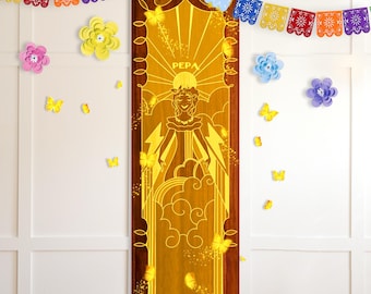 PEPA Encanto Door Poster Party Decor kids birthday teacher back to school Mirabel Isabela Bruno sign fiesta trunk or treat Halloween
