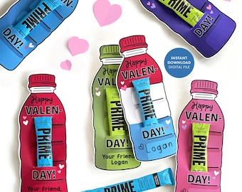 Hydration Drink Valentine - Valentine's Day Card Gift Craft DIY School Classroom Party Kids idea tween boys pre-teen cool slang