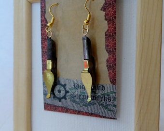 Pen Nib Earrings