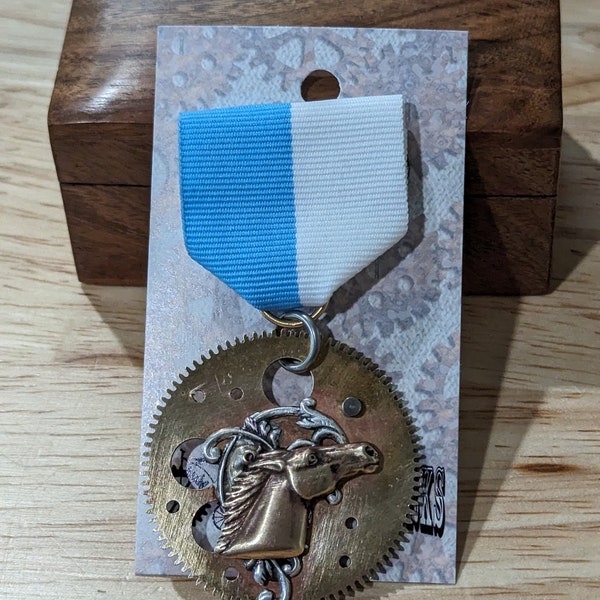 Steampunk Cavalry Medal