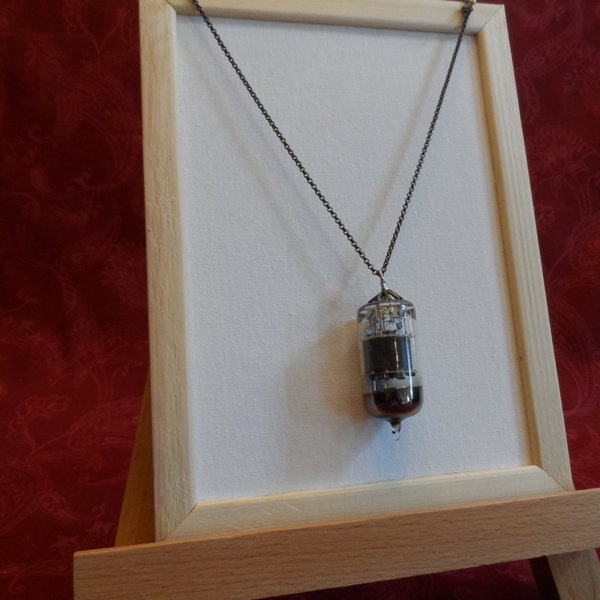 Vacuum Tube Pendant Necklace