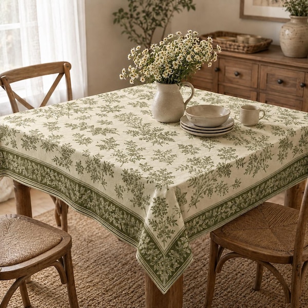 52x52 Square Tablecloth - Etsy