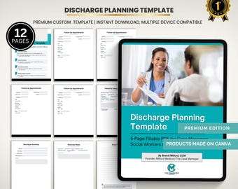 Hospital Discharge Planning Template: Medical PDF Worksheet