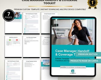 Case Manager Handoff Toolkit: Healthcare Communication Tools (Digital Download