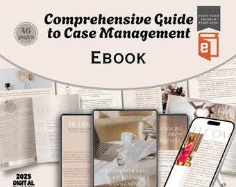 Case Management E-book: Comprehensive Professional Guide (Digital Download)