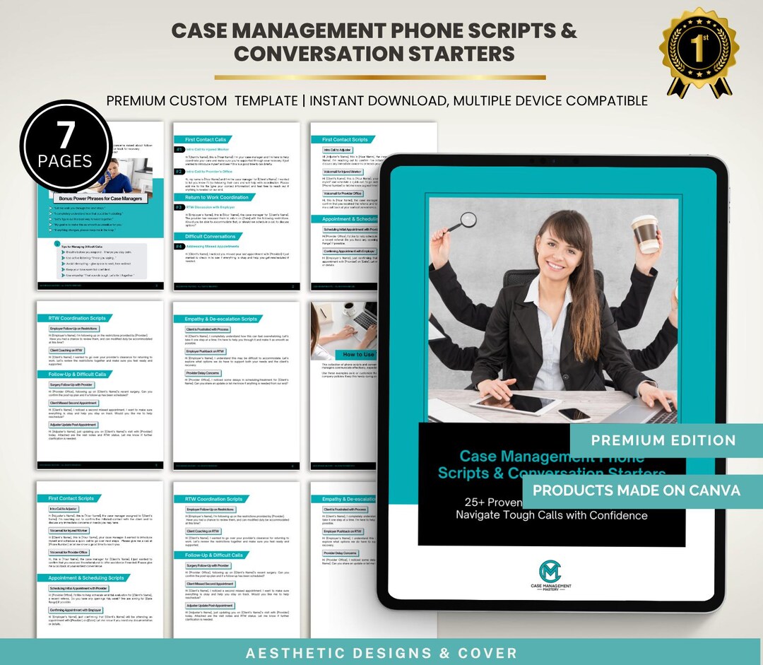 Case Rng Scripts Case Management Phone Scripts: Social Worker Client Engagement Toolkit ...