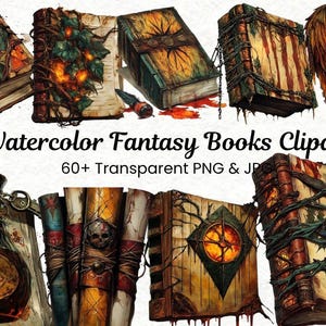 60 Mythological Creatures Clipart Bundle | Fantasy Monster PNG | Gothic Myth Clipart | Dark Fantasy Art | Creepy Creatures | Sublimation