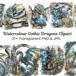 Dragon’s Lair Junk Journal Kit | Fantasy Dragon Printable Ephemera | Dragon Scrapbooking Papers | Dragon Craft Kit | Medieval Junk Journal P