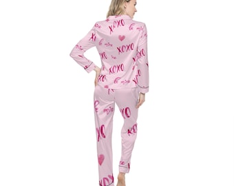 Pyjama en soie pour la Saint-Valentin pour la Saint-Valentin