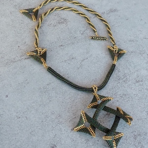 Not a Knot (beaded necklace)/ PDF file