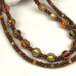 Arancini (beaded necklace)/ PDF file