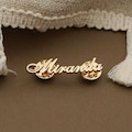 Personalized Handmade Name Brooch; Custom Word Pins; Perfect gift for friends and family