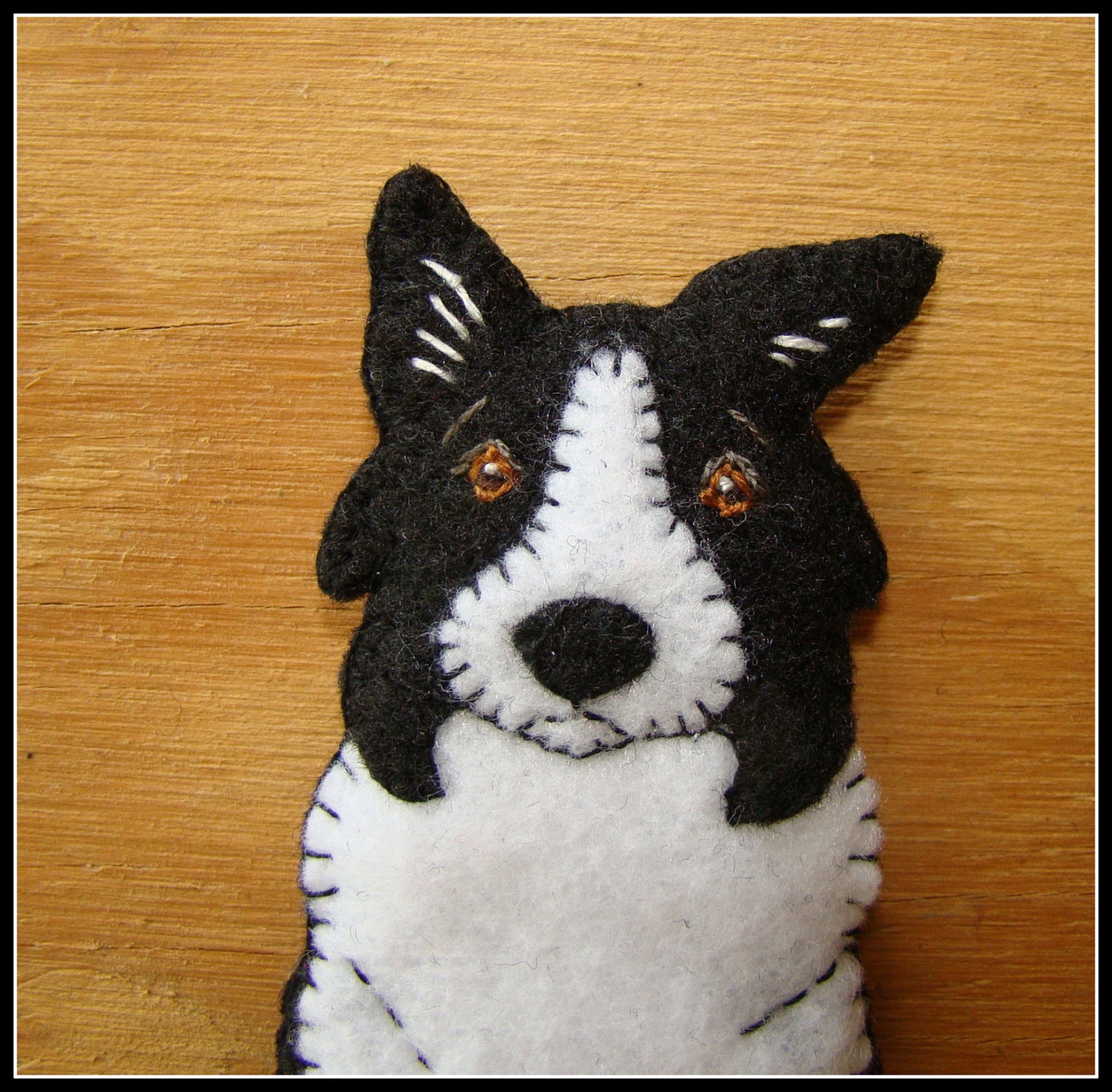 Border Collie Puppyhandmade felt Christmas Etsy