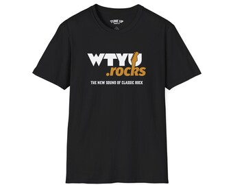 WTYU.rocks Logo and Slogan T-Shirt