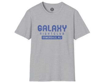 Galaxy Nightclub - Somerdale, NJ - Unisex Softstyle Dark T-Shirt - Comfortable Unisex Softstyle T-Shirt - Casual Wear