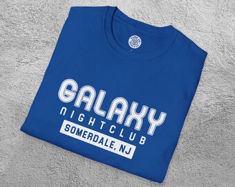 Galaxy Nightclub - Somerdale, NJ - Unisex Softstyle Dark T-Shirt - Comfortable Unisex Softstyle T-Shirt - Casual Wear