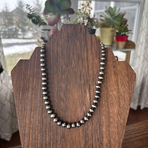 8mm Navajo Pearl Necklace