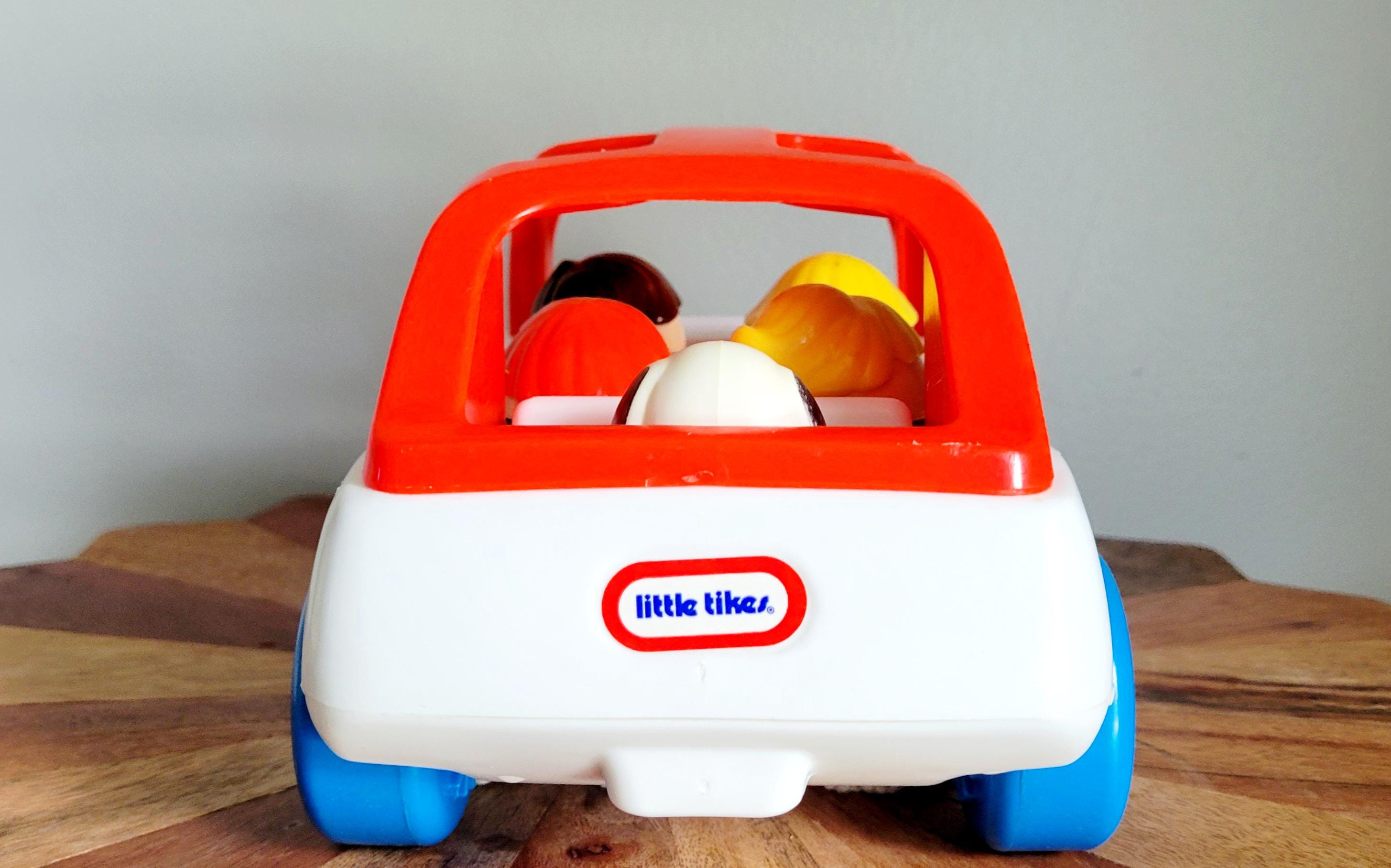 Vintage 1980s Little Tikes Family Car With 4 Toddle Tots & Dog - Etsy