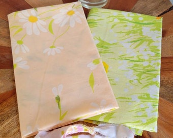 Sunny Fields Duo Vintage Sheet Fat Quarter Lot