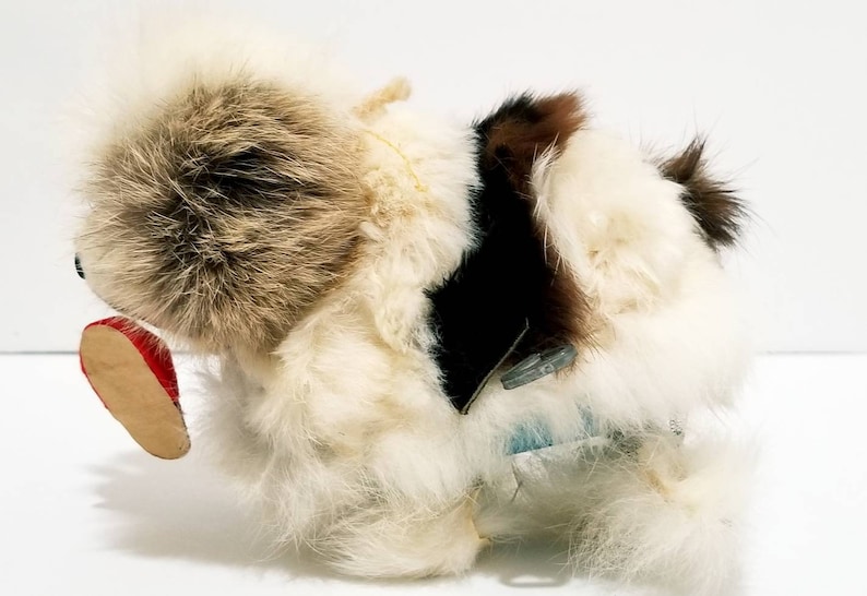 Vintage Wind up Jumping Dog Made in Japan Real Fur Kitsch 50s Etsy