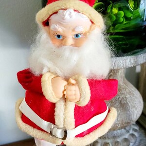 Vintage Santa Christmas Holiday Ornament Figurine