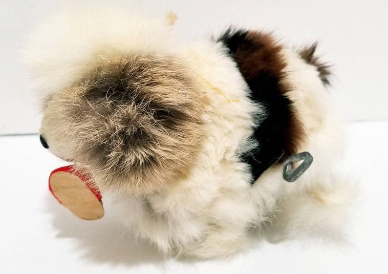 Vintage Wind up Jumping Dog Made in Japan Real Fur Kitsch 50s Etsy