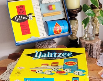 RARE New Old Stock 1973 Yahtzee Dice Game by Milton Bradley