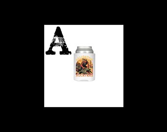 Funny Alligator Alcatraz Can Koozie - Novelty Can Cooler