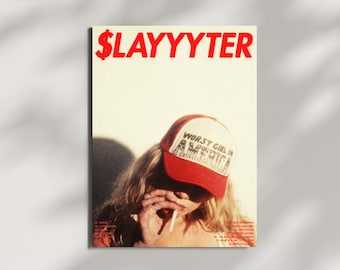 Slayyyter Worst Girl in America Album Poster (Digital Print)