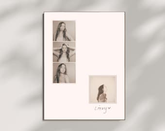 Plakat albumu Lizzy McAlpine „Older”: Minimalistyczny wydruk muzyczny