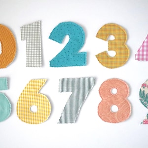 Soft Fabric Letters PDF Sewing Pattern image 6