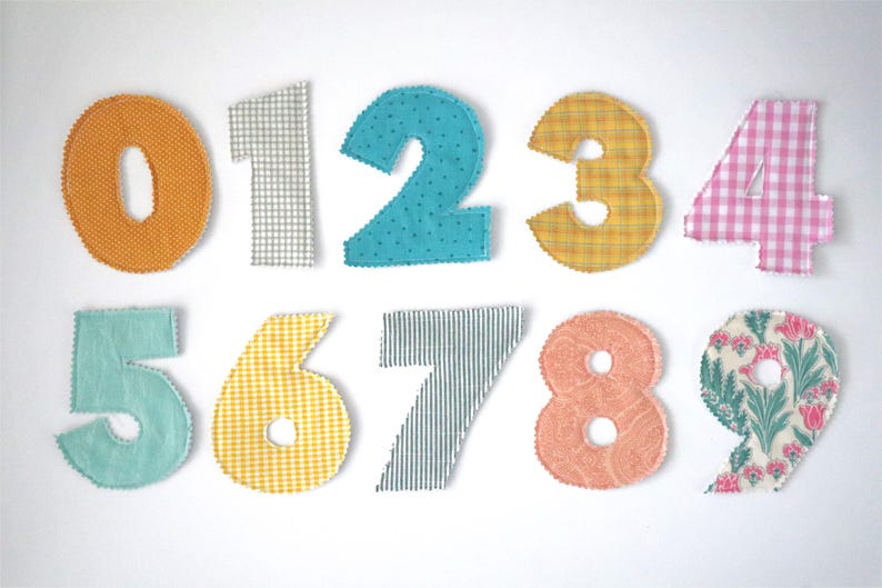 Soft Fabric Letters PDF Sewing Pattern image 6