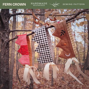 Soft Kids Crown PDF Sewing Pattern