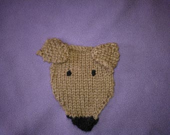 Greyhound Badge and Purse Knitting Pattern Download