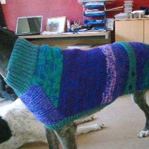 Greyhound Coat Knitting Pattern Download