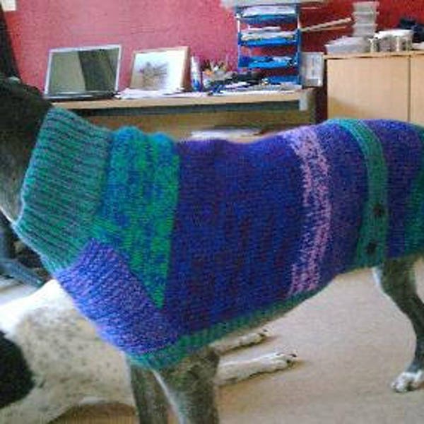 Greyhound Coat Knitting Pattern Download