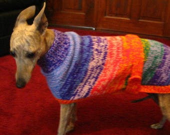 Knitted Whippet Coat knitting pattern Download