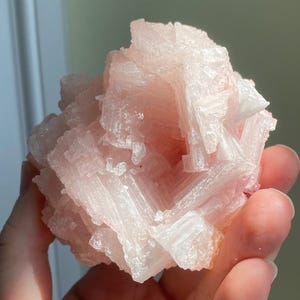 Natural Pink Halite - A