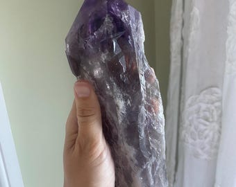 Large Bahia Amethyst Root Wand