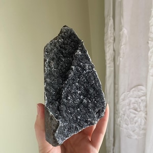 Black Amethyst Cut Base - B