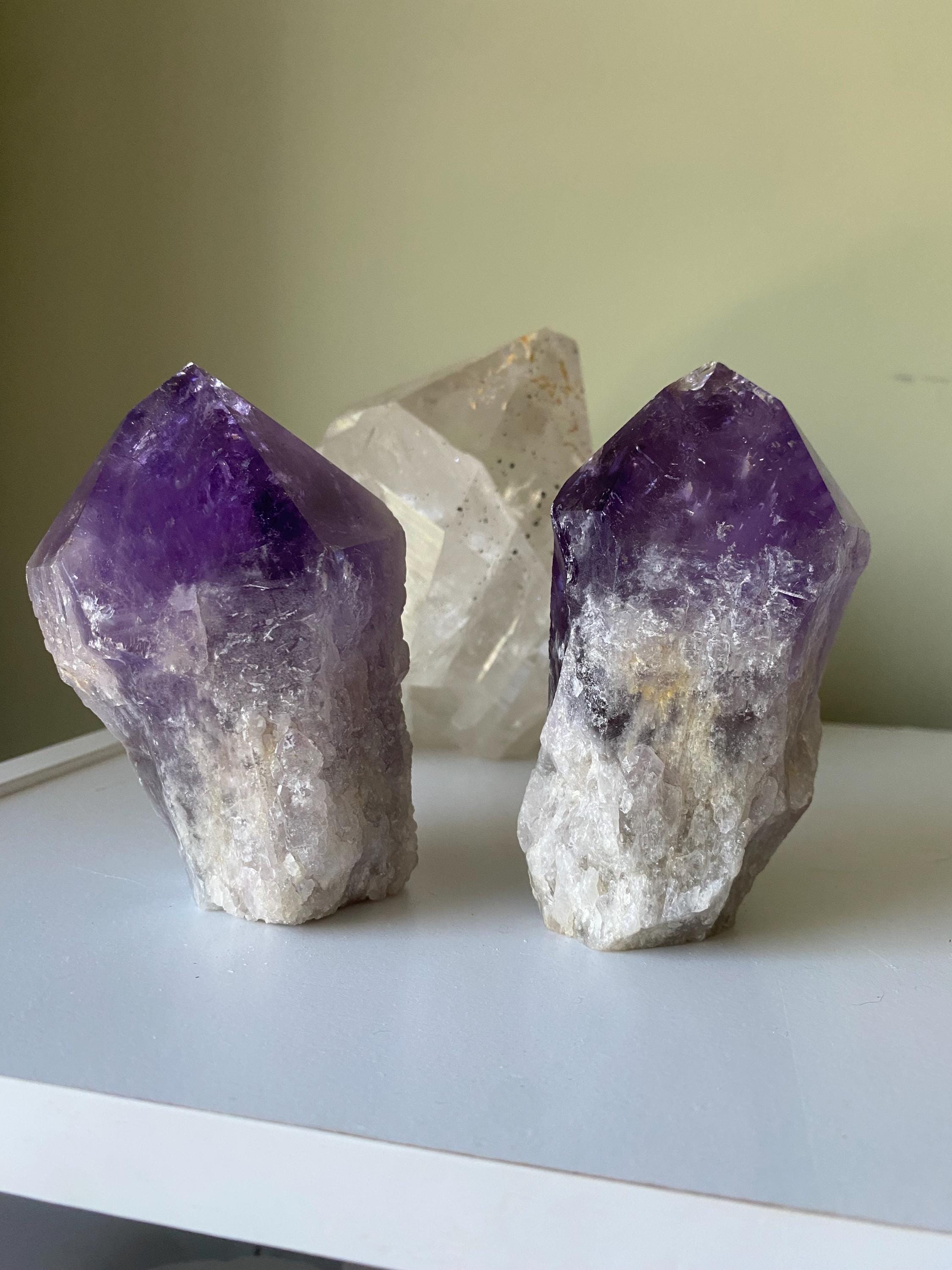Self-standing Bahia Amethyst Root Point - You Pick