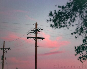 Powerline Sunset: Filme 35 mm
