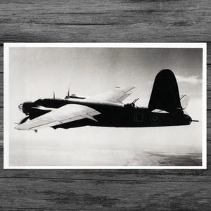 Vintage Martin Marauder II B-26 Airplane Plane Aircraft Digital Photo/Photograph for Scrapbooking, Junk Journaling, Crafting