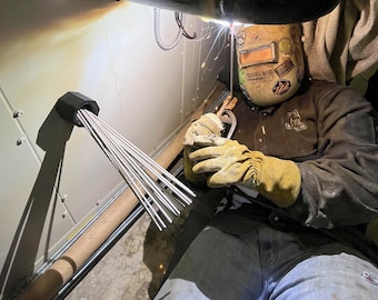 Glove-Friendly Magnetic Welding Rod Holder | Made In The USA | Extra Heavy Duty Base
