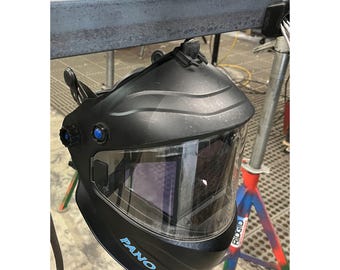 Heavy Duty Welding Hood Hanger | Strongest Magnet Helmet Holder for Welders | Durable Made in USA Tool for Shop | Construction Welder Gear