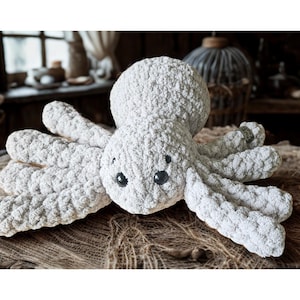 Gray Crochet Spider Plushie Spider Amigurumi Creepy Cute Plush Halloween Gift Idea Soft Stuffed Animal Soft Plush Toy Spider Stuffed Animal