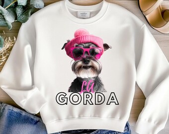 Perro Schnauzer de San Valentín PNG - La Gorda Schnauzer, Lindo Schnauzer en Rosa, Schnauzer con Gafas de Sol, Diseño de Cachorro de Amor Rosa para Manualidades, Digital