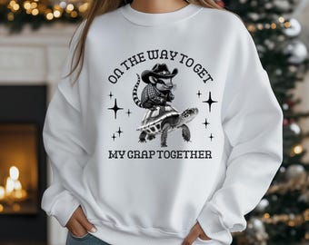 De camino a arreglar mis cosas PNG, armadillo gracioso png, humor adulto png, camiseta sarcástica png, vintage de moda png, sublimación png,