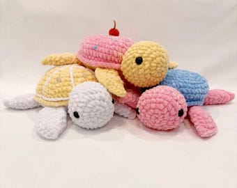 Gehäkelte Schildkröte: Kuscheltier