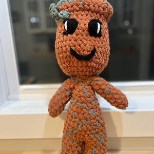 Crochet Baby Groot Plushie